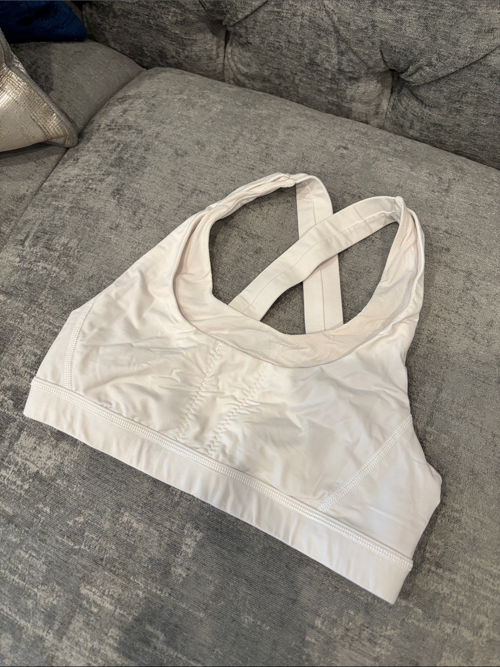 Lululemon Stuff Your Bra Ii White - Size 6